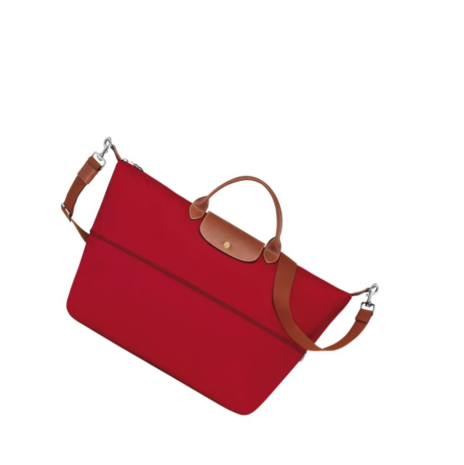 Longchamp Le Pliage Reiseveske Dame Rød | NO-IU2781