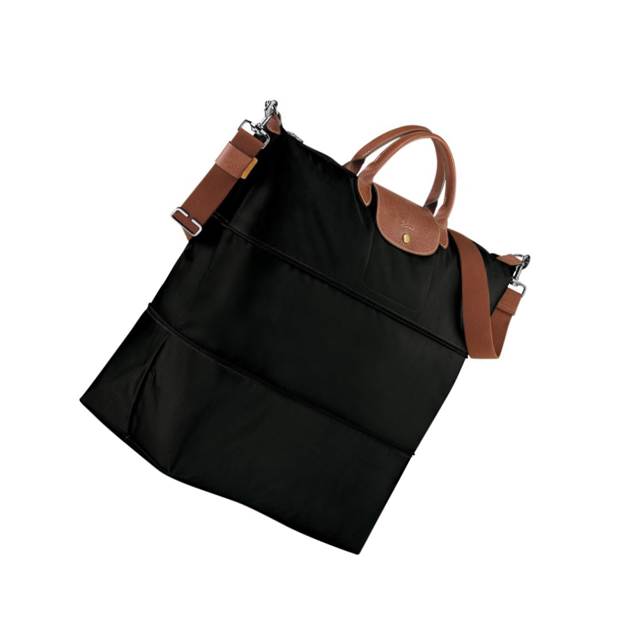 Longchamp Le Pliage Reiseveske Dame Svarte | NO-ZN8507