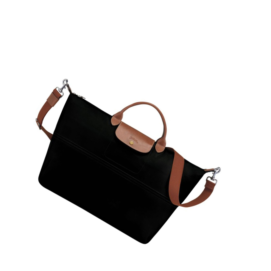 Longchamp Le Pliage Reiseveske Dame Svarte | NO-ZN8507