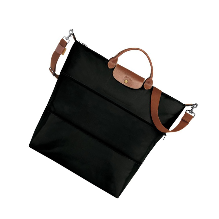 Longchamp Le Pliage Reiseveske Dame Svarte | NO-ZN8507