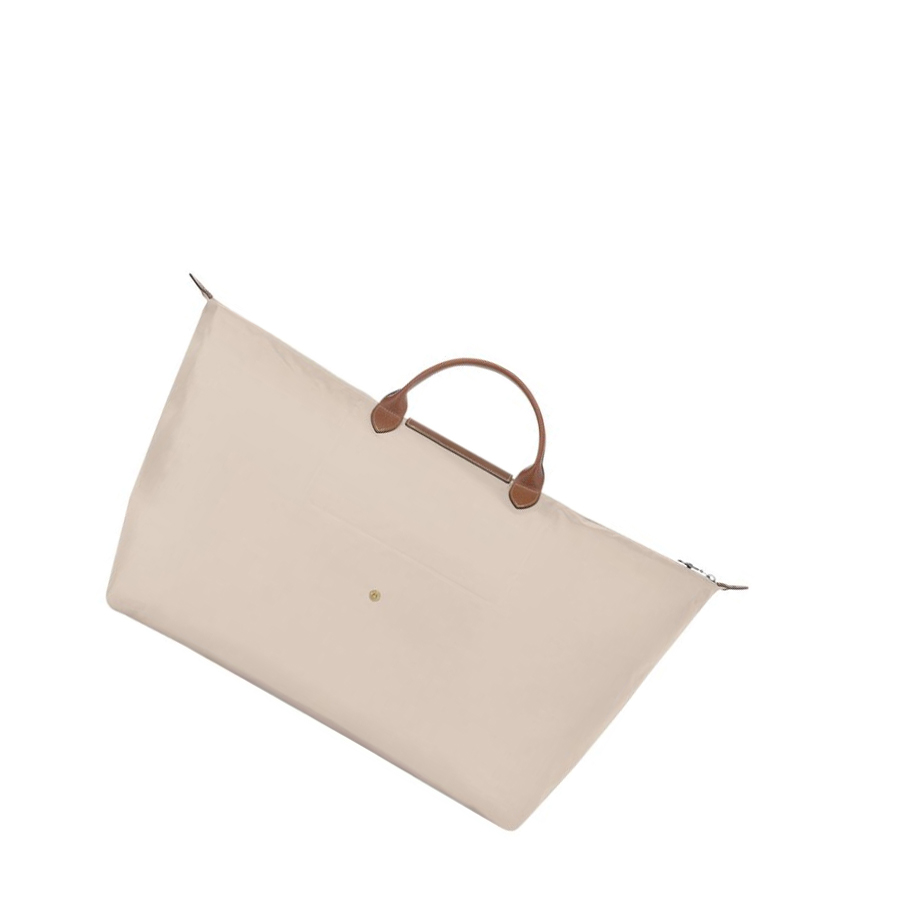 Longchamp Le Pliage XL Reiseveske Dame Beige | NO-MK1643