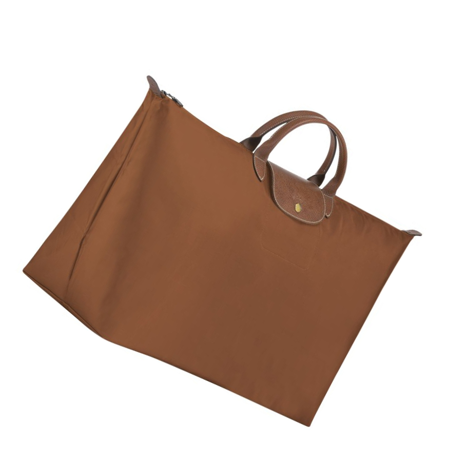 Longchamp Le Pliage XL Reiseveske Dame Brune | NO-PX8324