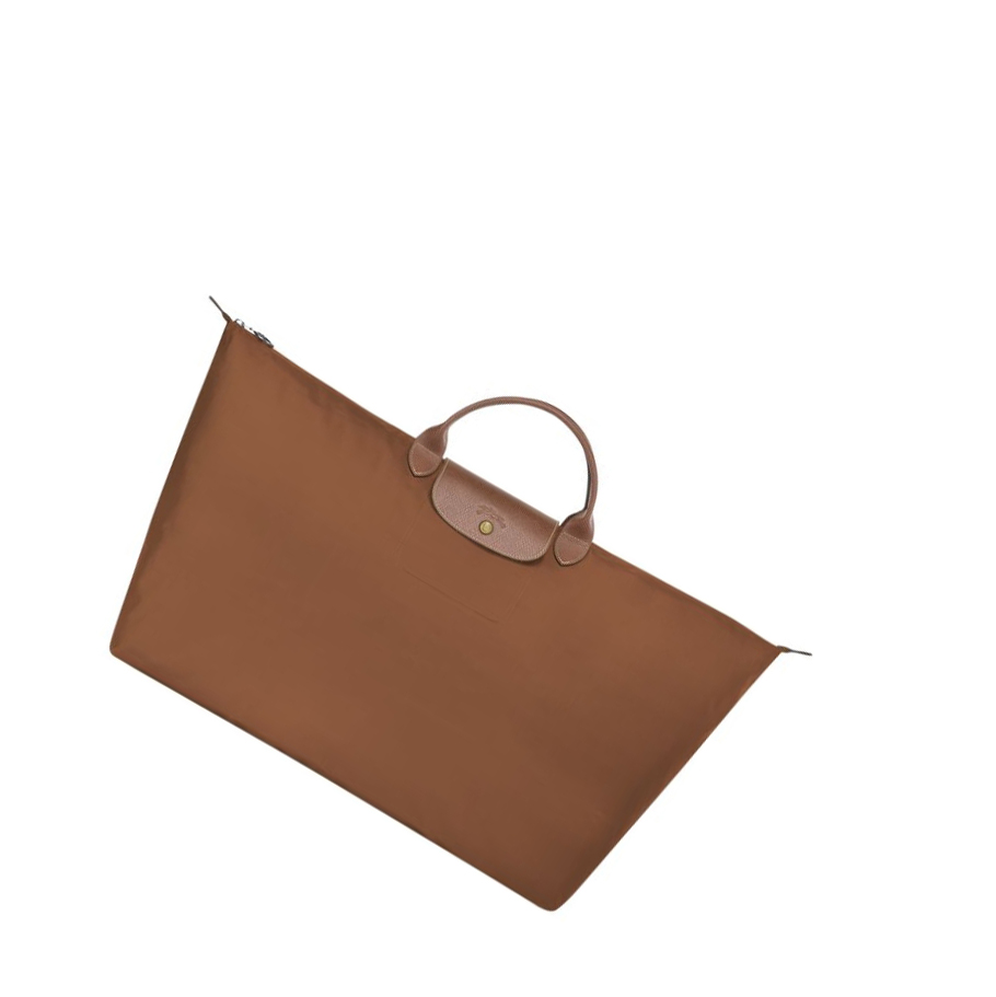 Longchamp Le Pliage XL Reiseveske Dame Brune | NO-PX8324