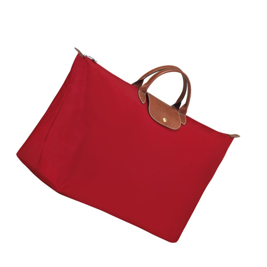 Longchamp Le Pliage XL Reiseveske Herre Rød | NO-GY7081