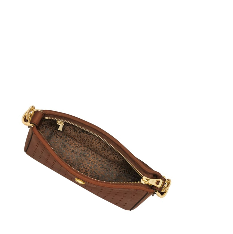 Longchamp Mademoiselle Pouches Dame Brune | NO-HR1345