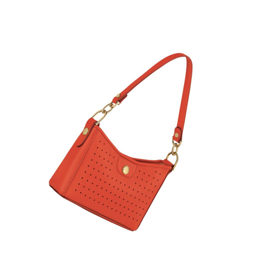 Longchamp Mademoiselle Pouches Dame Oransje | NO-LK4573