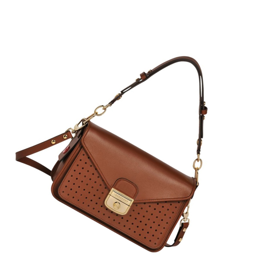 Longchamp Mademoiselle S Crossbody Veske Dame Brune | NO-DR9840