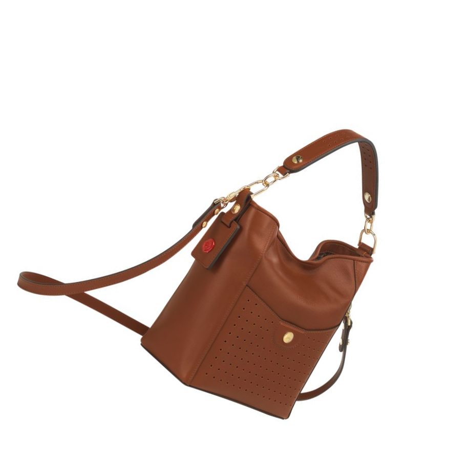 Longchamp Mademoiselle S Skulderveske Dame Brune | NO-EG4037