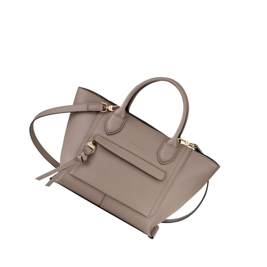 Longchamp Mailbox M Håndveske Dame Brune | NO-JA5276