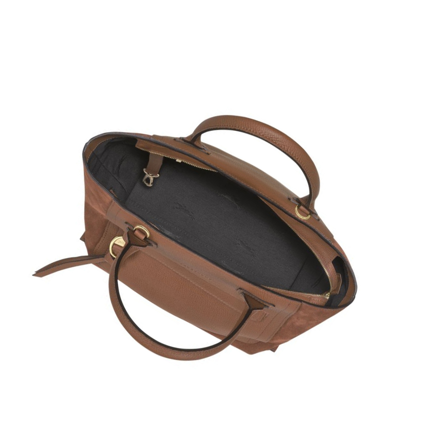 Longchamp Mailbox M Håndveske Dame Brune | NO-MB9856