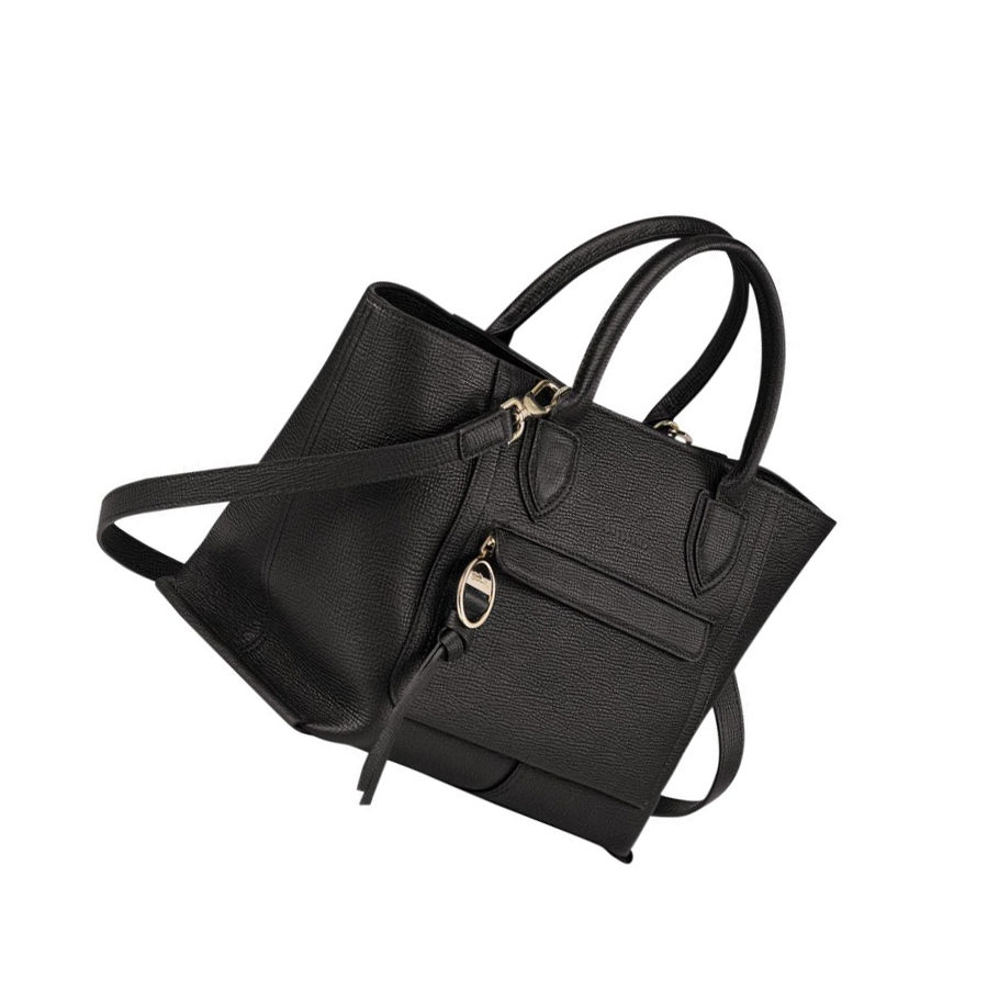 Longchamp Mailbox M Håndveske Dame Svarte | NO-SP1238