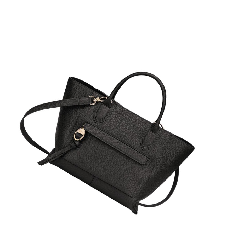 Longchamp Mailbox M Håndveske Dame Svarte | NO-SP1238