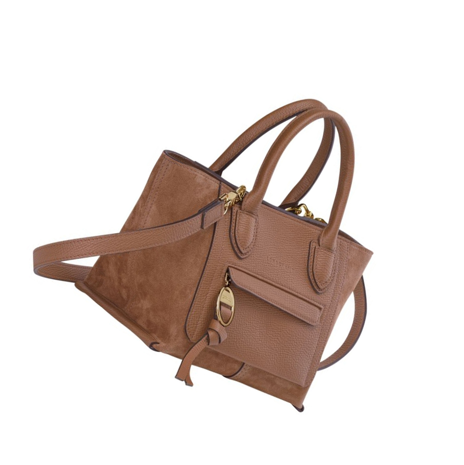 Longchamp Mailbox S Håndveske Dame Brune | NO-QL2519