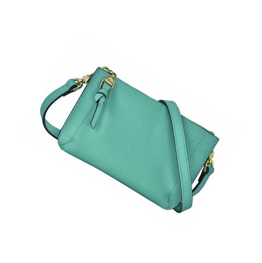 Longchamp Mailbox Zip Rundt Lommebøker Dame Blå | NO-CX6109