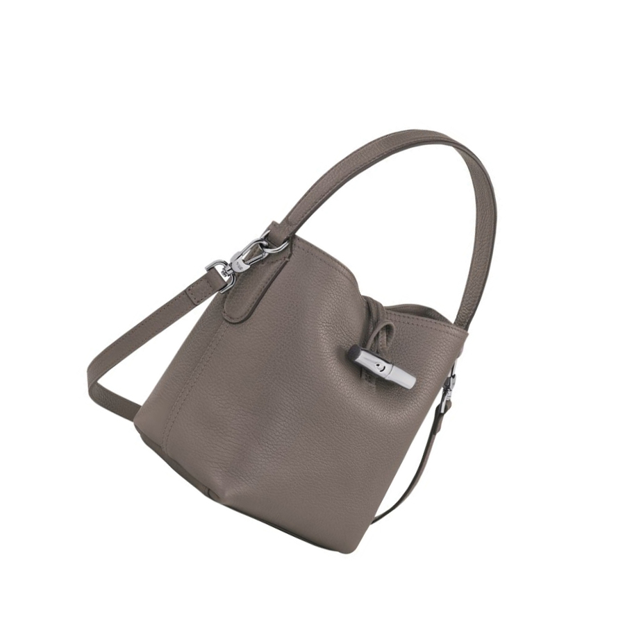 Longchamp Roseau Essential S Håndveske Dame Grå | NO-BW4756