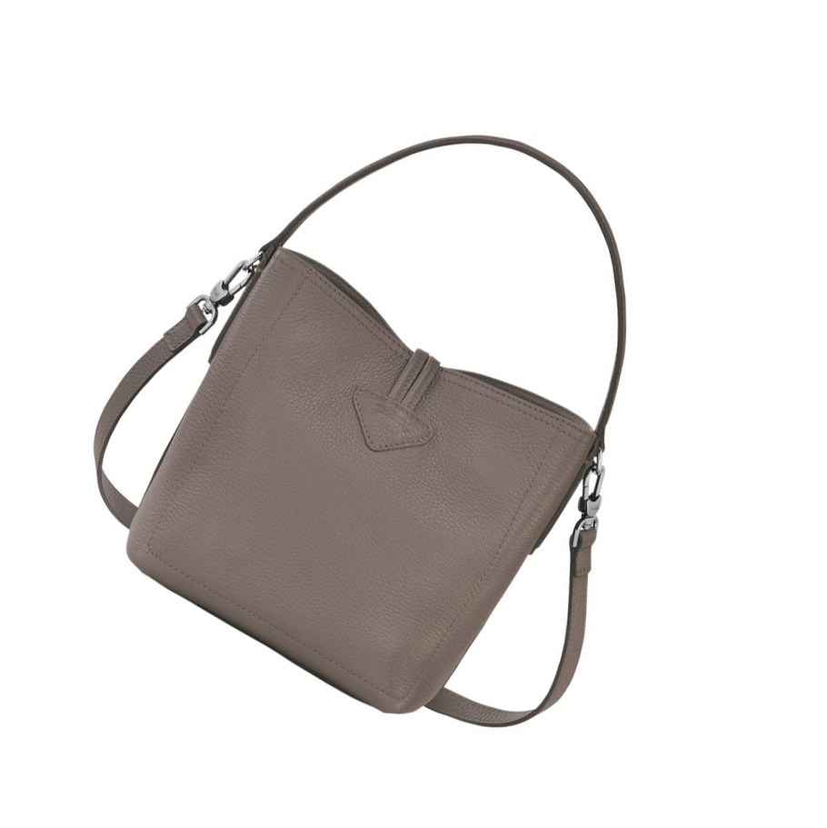 Longchamp Roseau Essential S Håndveske Dame Grå | NO-BW4756