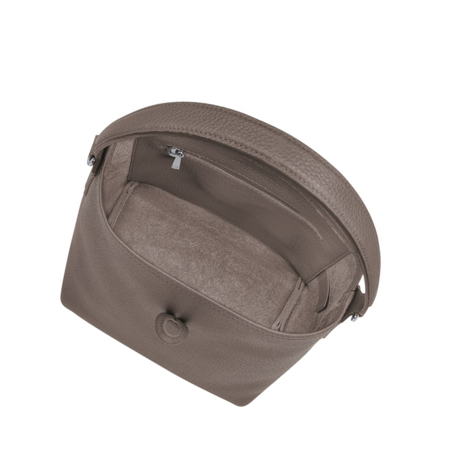 Longchamp Roseau Essential S Håndveske Dame Grå | NO-BW4756