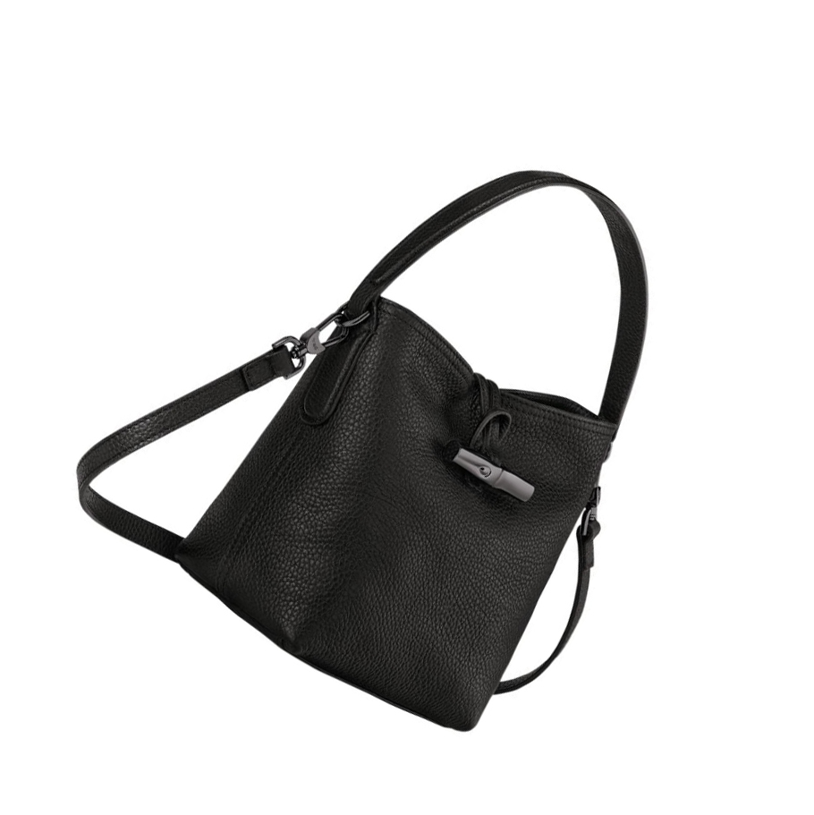 Longchamp Roseau Essential S Håndveske Dame Svarte | NO-MU9014