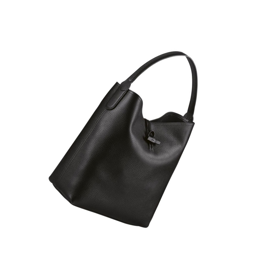 Longchamp Roseau Essential Skulderveske Dame Svarte | NO-GX8152