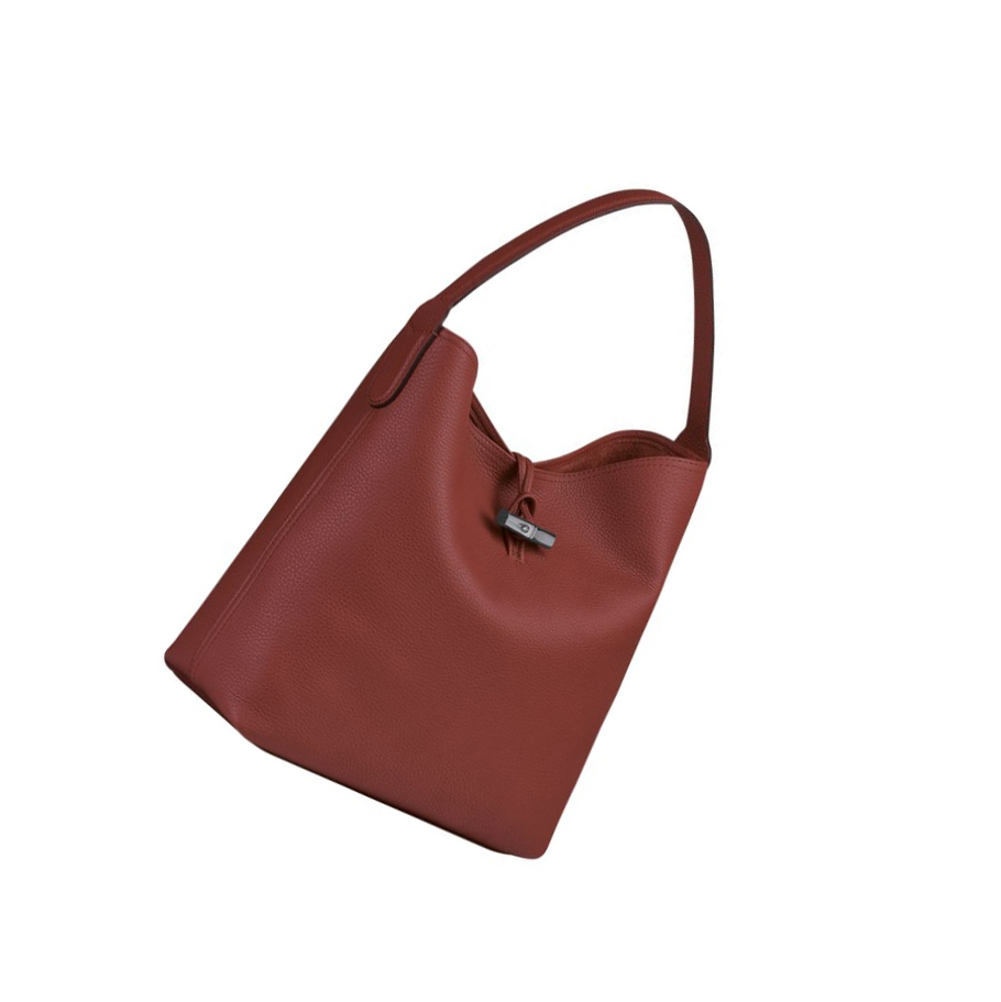 Longchamp Roseau Essential Skulderveske Dame Brune | NO-LQ5810