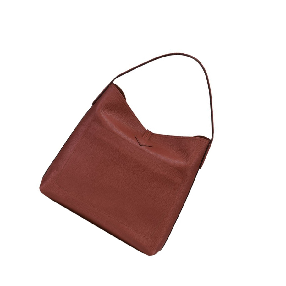 Longchamp Roseau Essential Skulderveske Dame Brune | NO-LQ5810