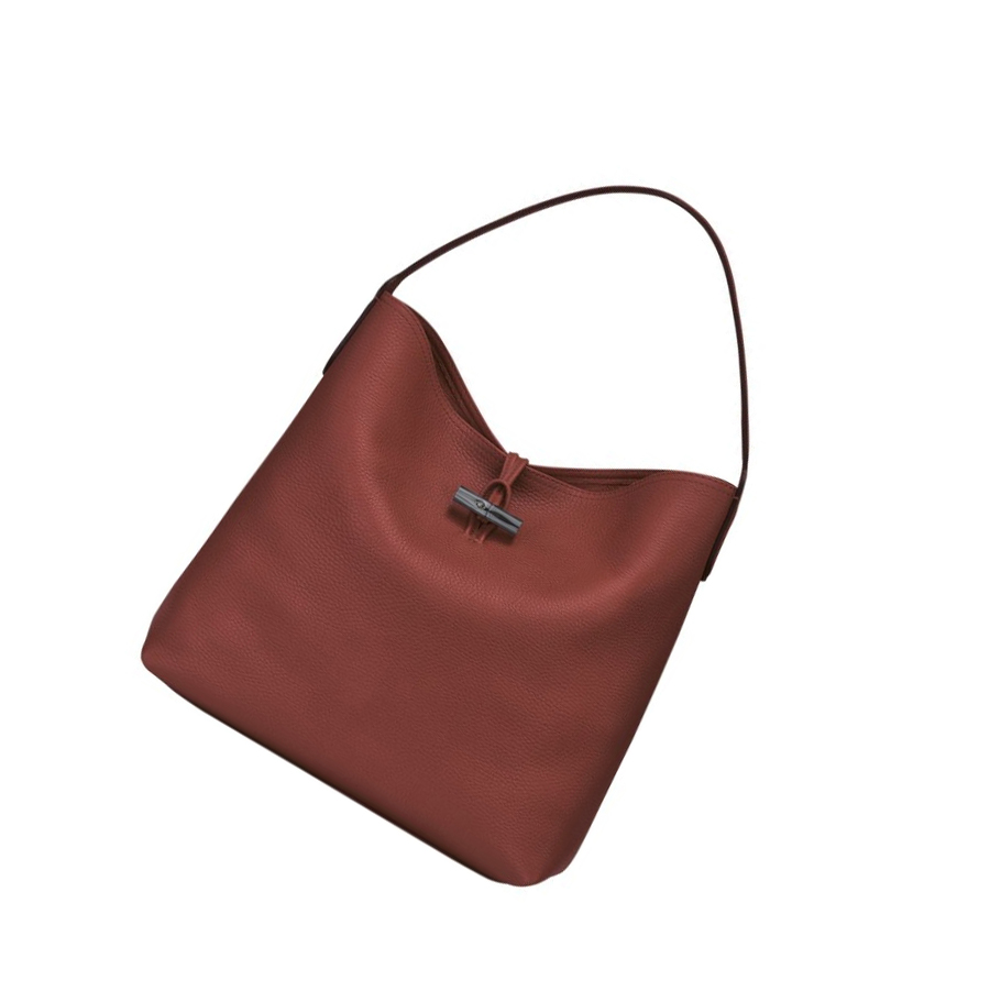 Longchamp Roseau Essential Skulderveske Dame Brune | NO-LQ5810