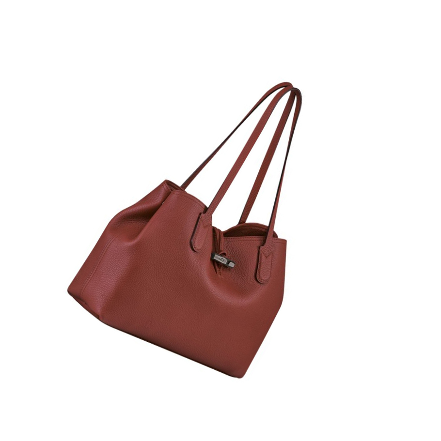 Longchamp Roseau Essential Skulderveske Dame Brune | NO-ME9748