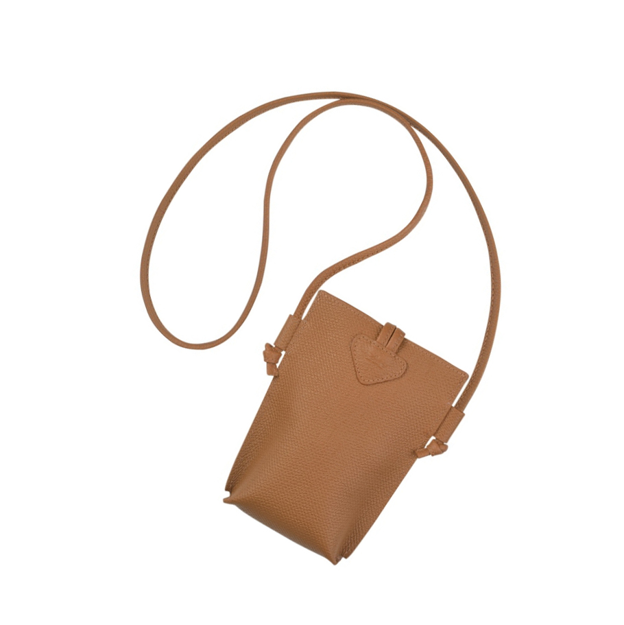 Longchamp Roseau Mobildeksel Dame Beige | NO-DC0369