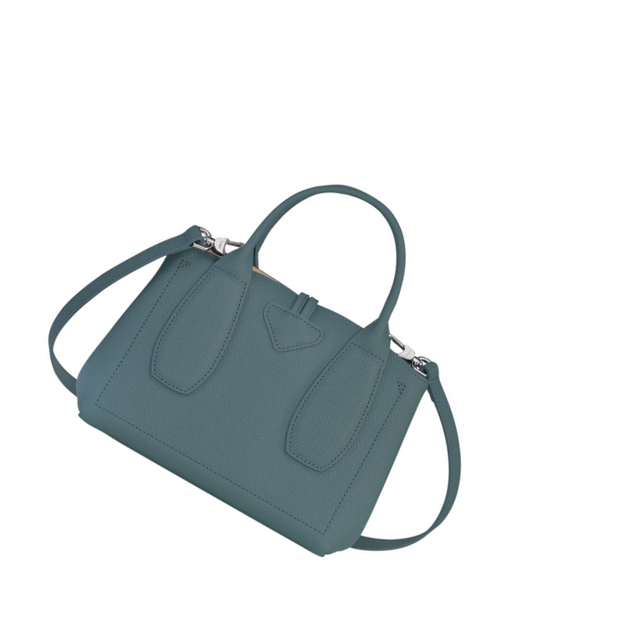 Longchamp Roseau S Håndveske Dame Blå | NO-MR3875