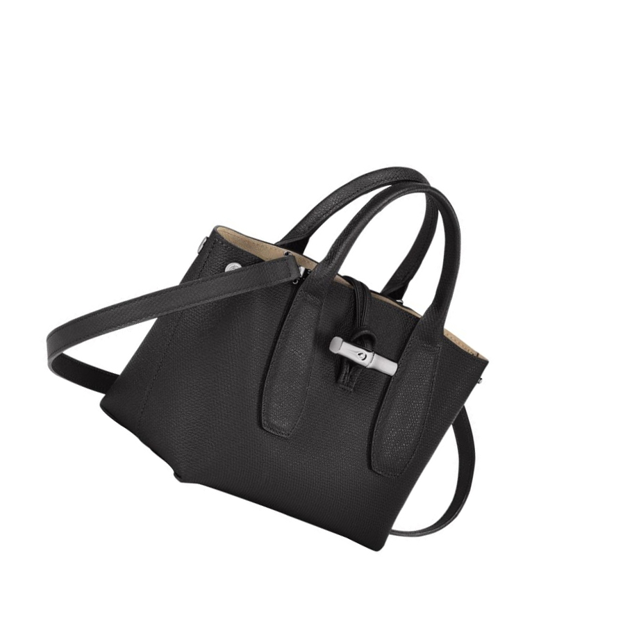 Longchamp Roseau S Håndveske Dame Svarte | NO-YR3628