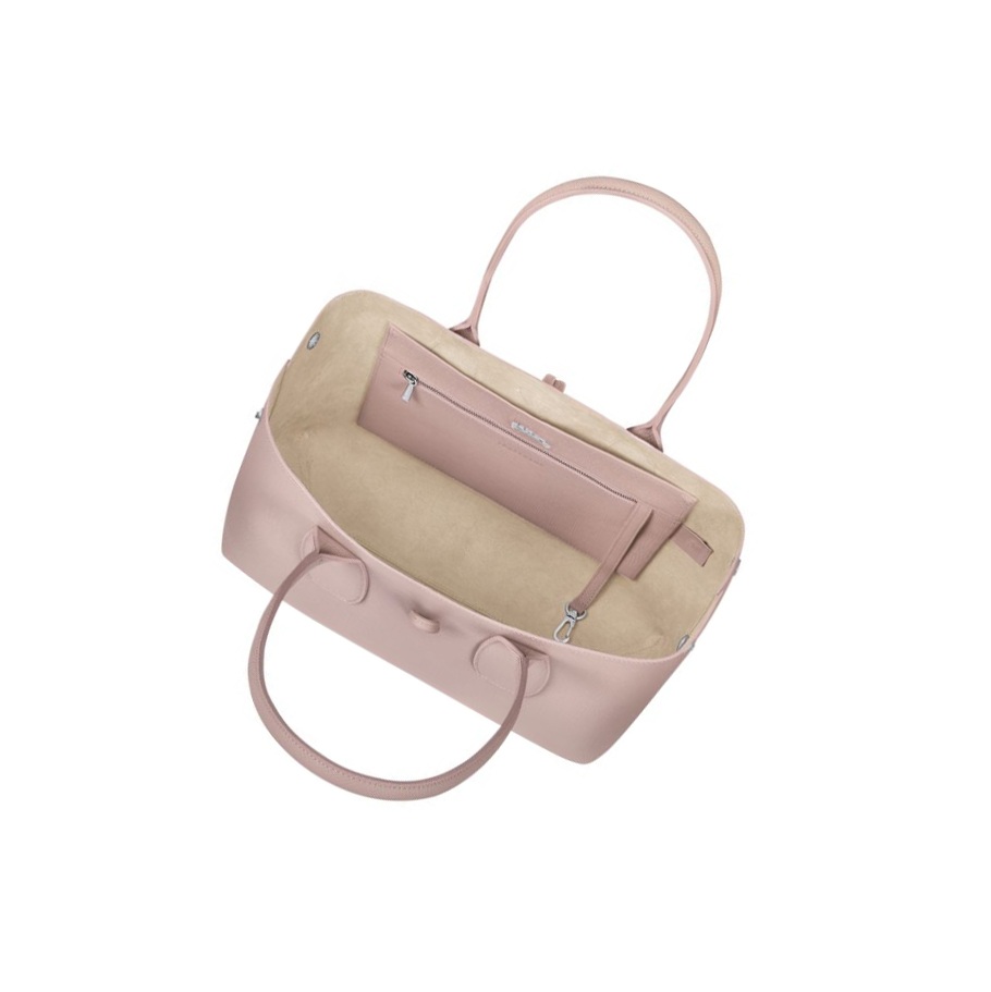 Longchamp Roseau Skulderveske Dame Lyse Rosa | NO-LV8345