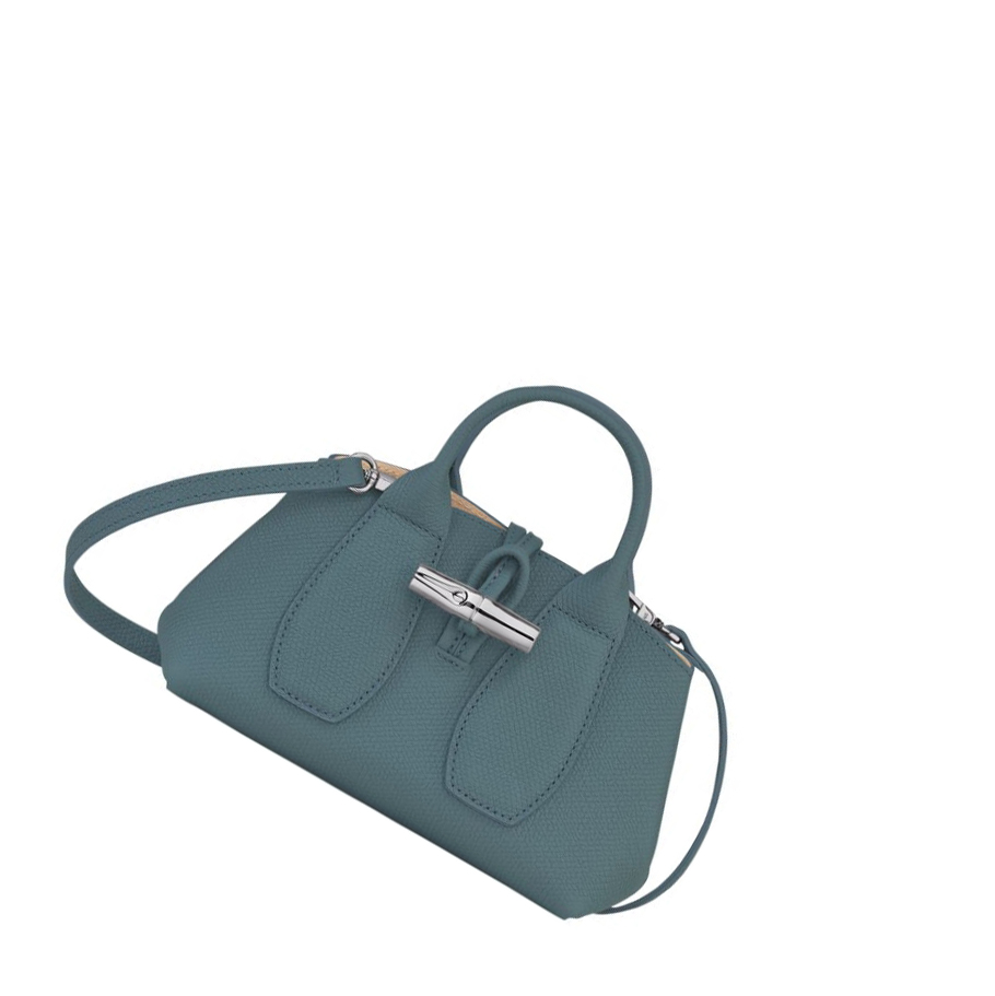 Longchamp Roseau XS Håndveske Dame Blå | NO-XJ2350