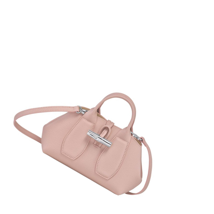 Longchamp Roseau XS Håndveske Dame Lyse Rosa | NO-ZH5327