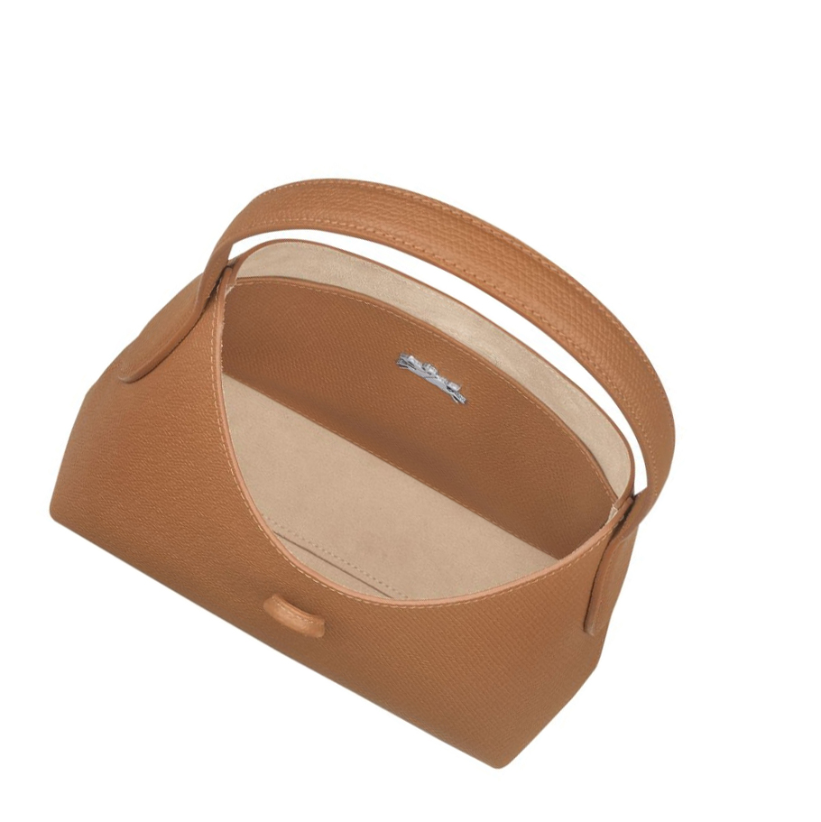 Longchamp Roseau XS Skulderveske Dame Beige | NO-SO2458