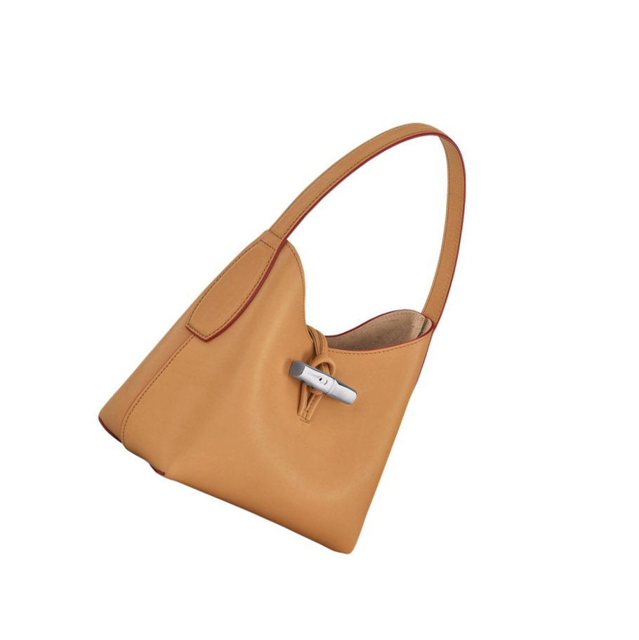 Longchamp Roseau XS Skulderveske Dame Brune | NO-XD5017