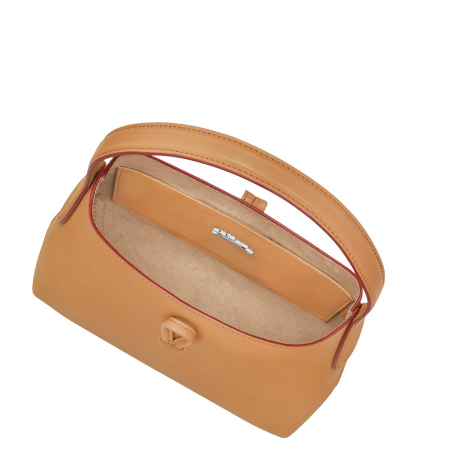 Longchamp Roseau XS Skulderveske Dame Brune | NO-XD5017