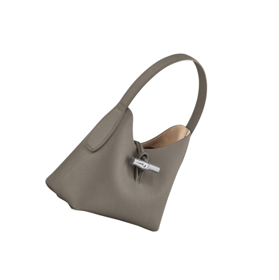 Longchamp Roseau XS Skulderveske Dame Grå | NO-QH7983