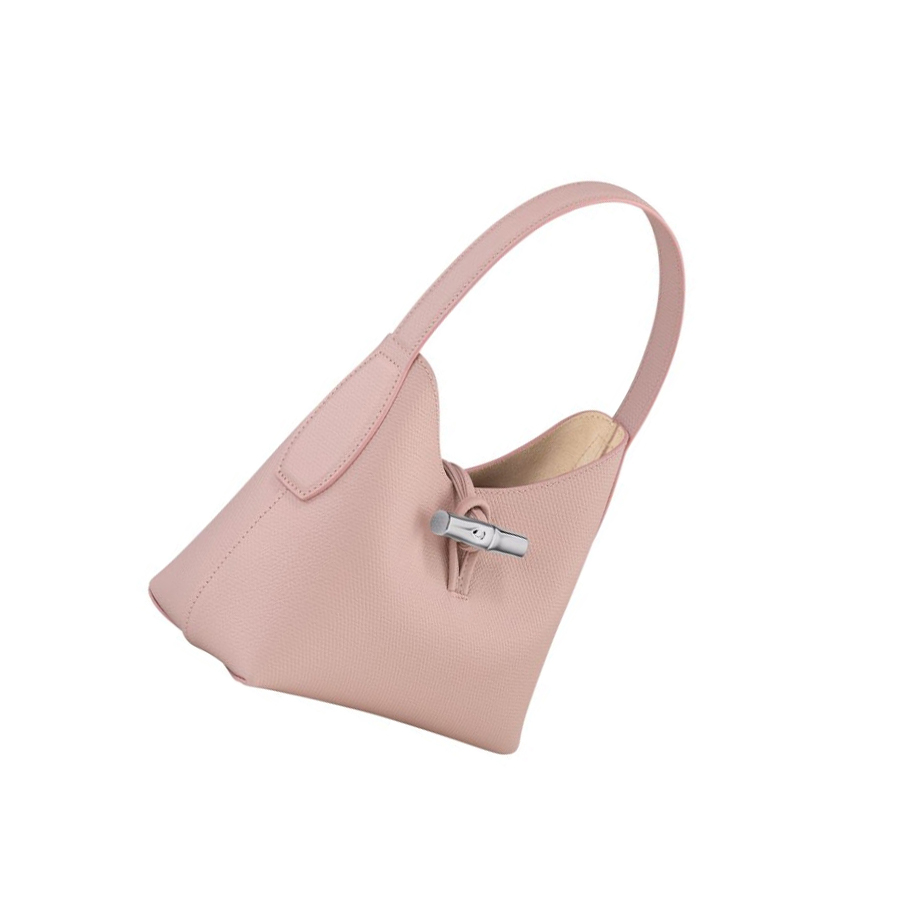 Longchamp Roseau XS Skulderveske Dame Lyse Rosa | NO-HB2965