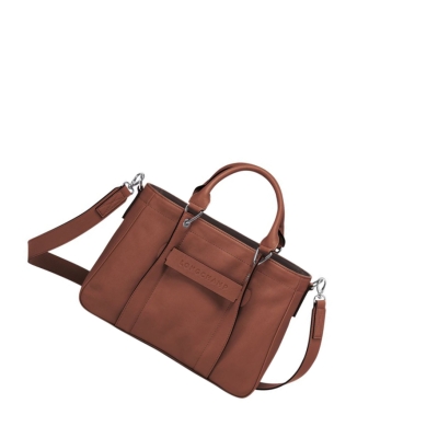 Longchamp 3D S Håndveske Dame Brune | NO-QM4768