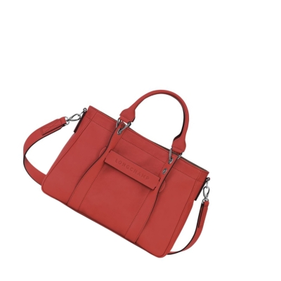 Longchamp 3D S Håndveske Dame Rød | NO-AR3629