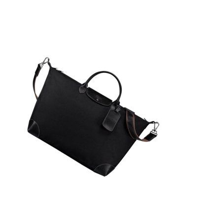 Longchamp Boxford L Reiseveske Dame Svarte | NO-KB2671