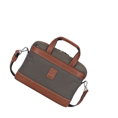 Longchamp Boxford S Kofferter Herre Brune | NO-YK7906