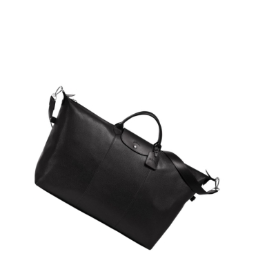 Longchamp Le Foulonné L Reiseveske Dame Svarte | NO-LR6013