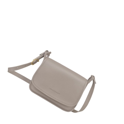 Longchamp Le Foulonné M Crossbody Veske Dame Grå | NO-PS0932