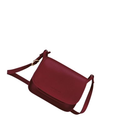 Longchamp Le Foulonné M Crossbody Veske Dame Rød | NO-YM2034