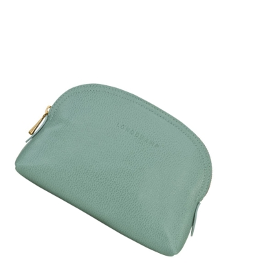 Longchamp Le Foulonné Pouches Herre Blå | NO-RK6873