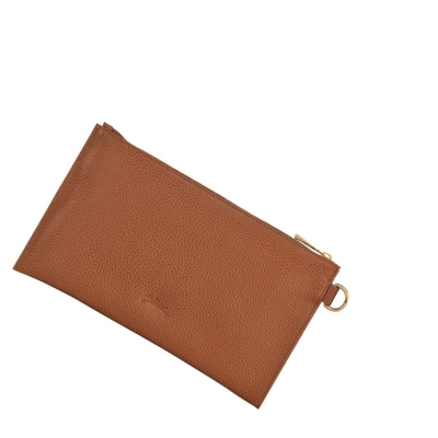 Longchamp Le Foulonné Pouches Herre Brune | NO-DV3810