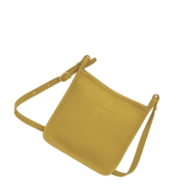 Longchamp Le Foulonné S Crossbody Veske Dame Gul | NO-QR0637