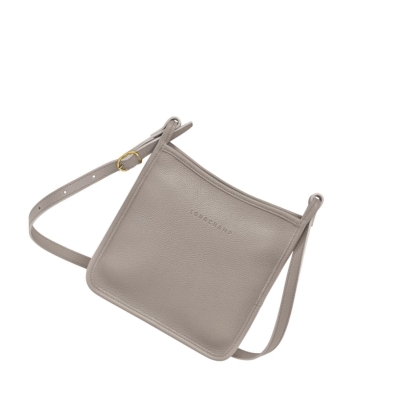 Longchamp Le Foulonné S Crossbody Veske Dame Grå | NO-UA0849