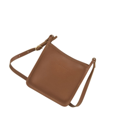 Longchamp Le Foulonné S Crossbody Veske Dame Brune | NO-ZL6459